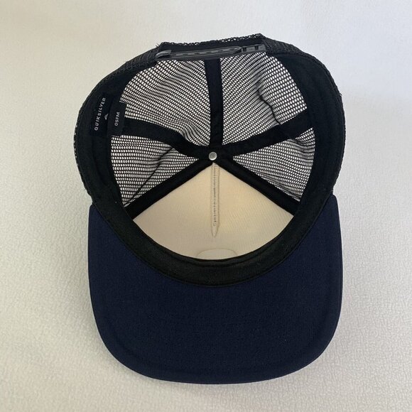 Quiksilver Men's Foam Stars Trucker Hat Ball Cap Skate Board Adjustable - Picture 7 of 11